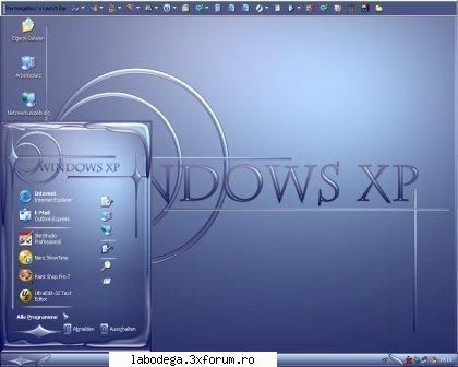 windows xp theme metalic